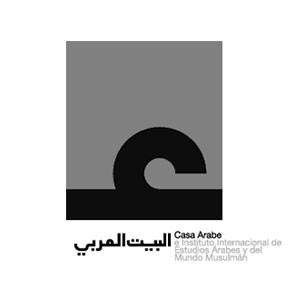 Logo b/n Casa Árabe